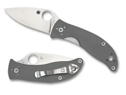Spyderco Alcyone™ G-10 Grey* Clipit