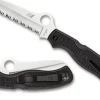 Spyderco Atlantic Salt™ Black Frn* Clipit