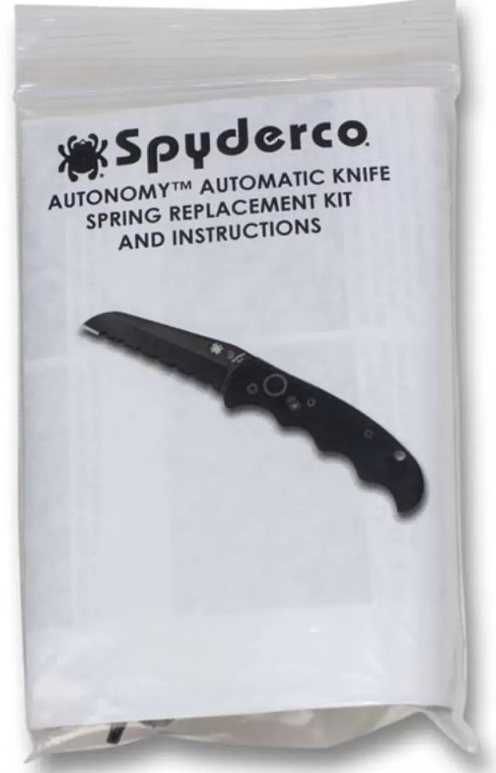 Spyderco Autonomy™ Parts Kit Black* Usa Made