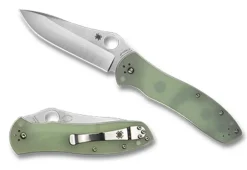 Spyderco Bradley Folder™ 2 Natural G-10 Cpm M4 Exclusive* Exclusives