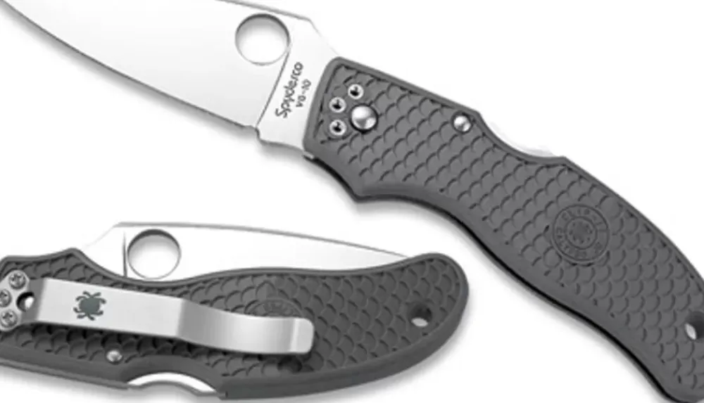 Spyderco Calypso Jr.™ Gray Frn* Archived Products