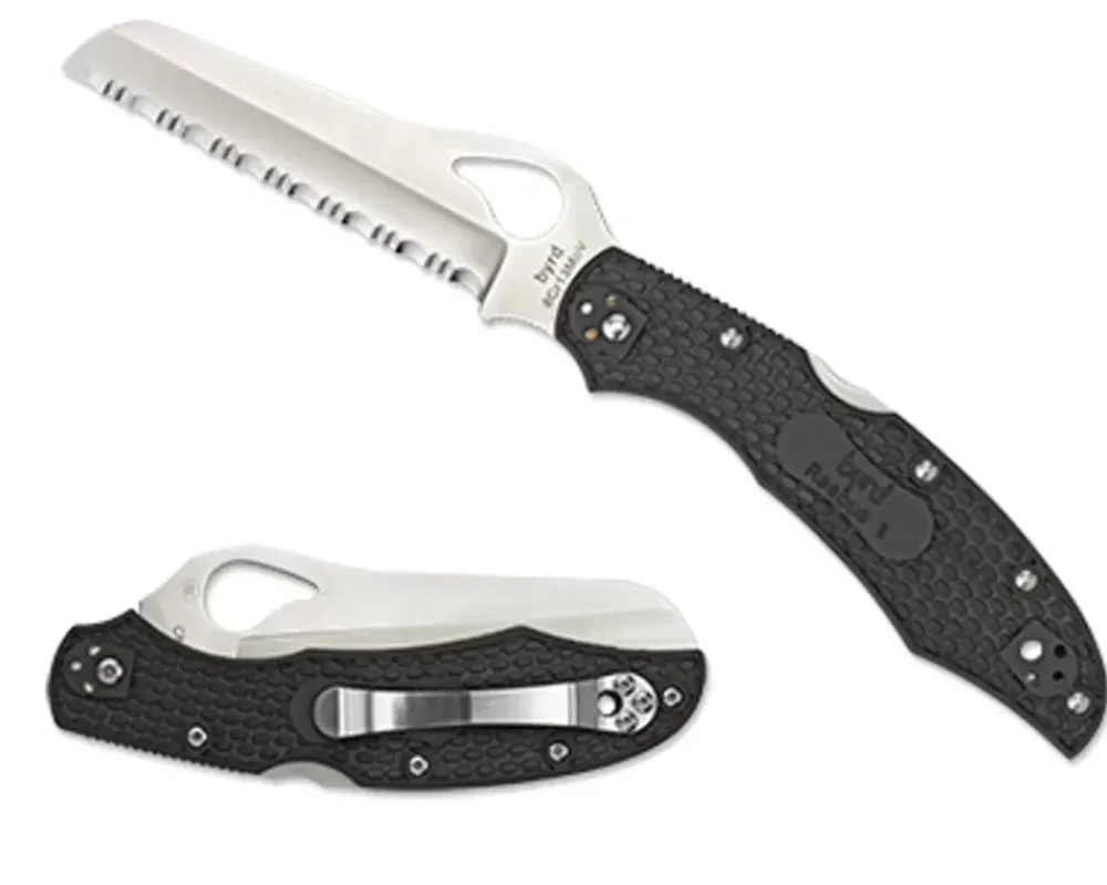Spyderco Cara Cara® 2 Rescue™ Frn Black* Byrd Knives