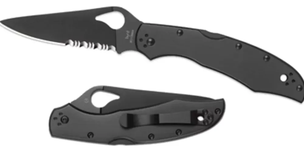 Spyderco Cara Cara® 2 Stainless Black Blade* Byrd Knives