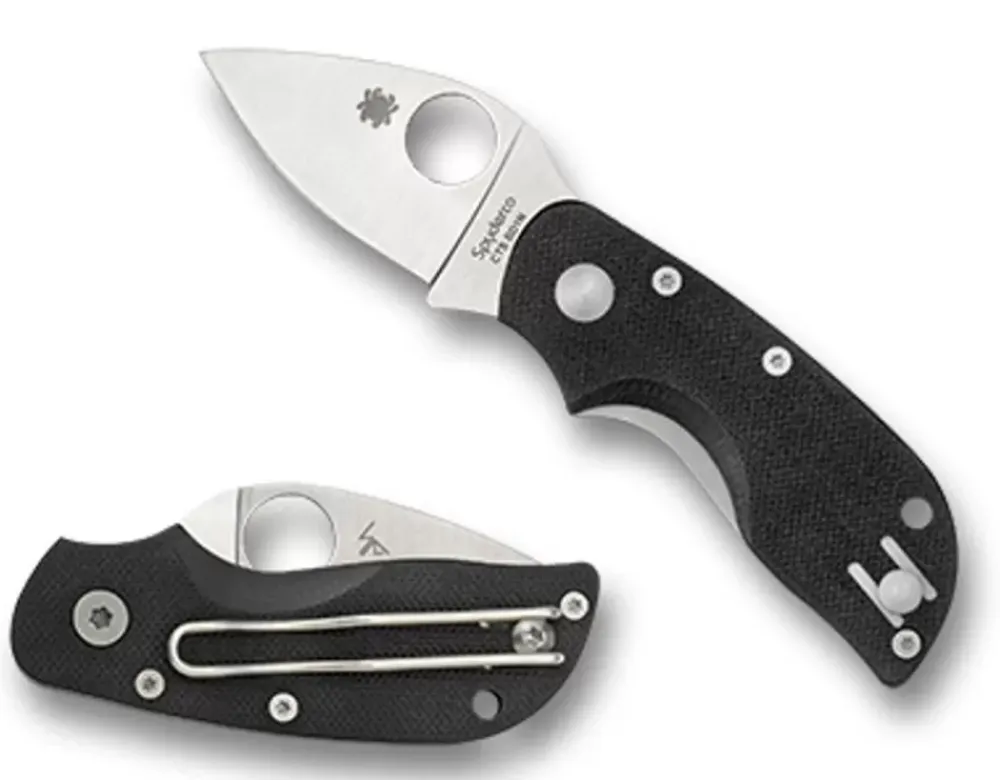 Spyderco Chicago™ G-10 Black* Clipit