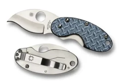 Spyderco Cricket™ Blue Nishijin Glass Fiber* Archived Products