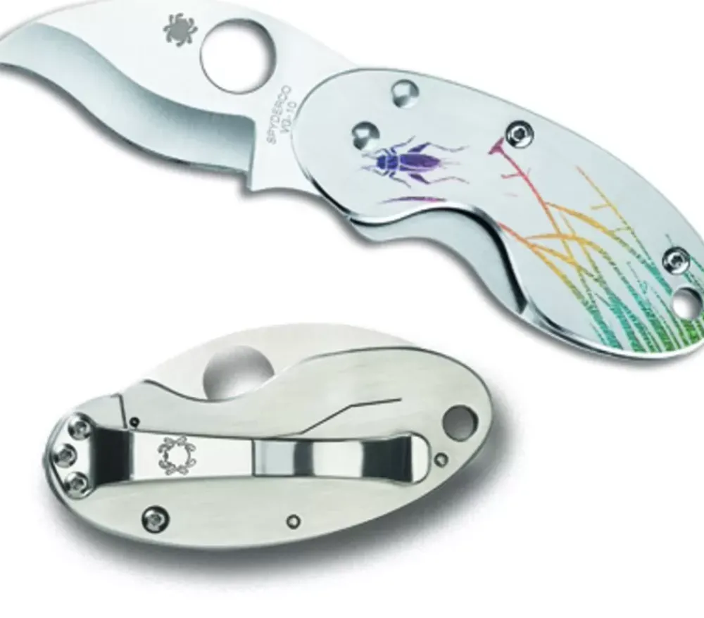 Spyderco Cricket™ Stainless Steel Tattoo* Archived Products
