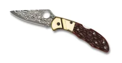 Spyderco Delica® Damascus Sprint Run™* Archived Products