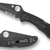 Spyderco Delica® 4 Frn Black/Black Blade* Clipit