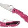 Spyderco Delica® 4 Frn Pink* Clipit