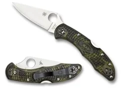 Spyderco Delica® 4 Frn Zome Green* Clipit