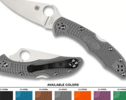 Spyderco Delica® 4 Lightweight Flat Ground* Clipit