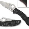 Spyderco Delica® 4 Lightweight Thin Red Line* Clipit