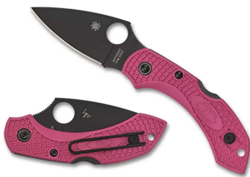Spyderco Dragonfly™ 2 Frn Pink Cpm S30V Black Blade* Clipit