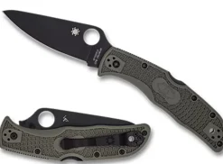 Spyderco Endela® Od Green Frn Cpm Cru-Wear Black Blade Exclusive* Exclusives