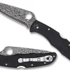 Spyderco Endura® 4 Black Pakkawood Damascus Exclusive* Exclusives