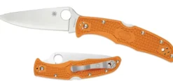 Spyderco Endura® 4 Burnt Orange Hap40 Sprint Run™* Archived Products