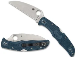 Spyderco Endura® 4 Lightweight Blue Wharncliffe K390* Clipit