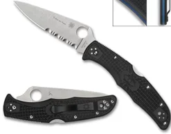 Spyderco Endura® 4 Lightweight Thin Blue Line* Clipit