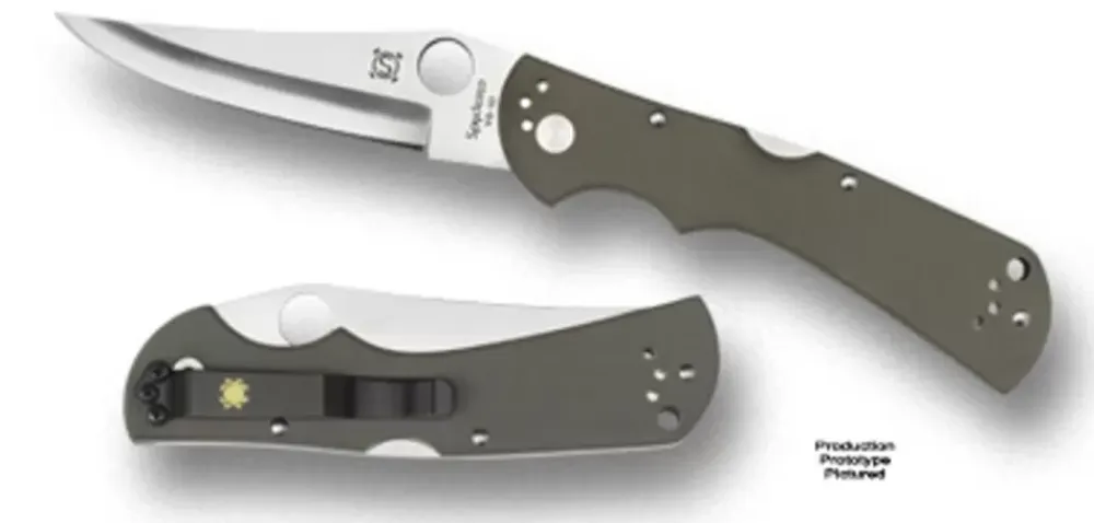 Spyderco J.D. Smith Foliage Green G-10 Sprint Run™* Archived Products