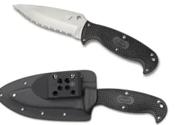 Spyderco Jumpmaster™ 2 Frn Black* Fixed Blades