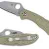 Spyderco Kahr Arms Delica® 4 Khaki* Archived Products