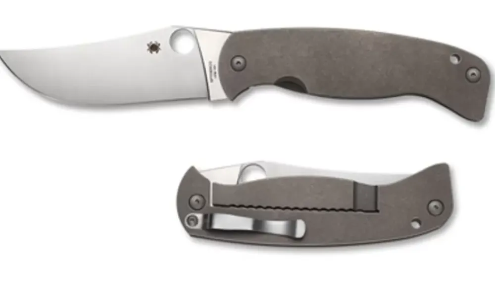 Spyderco K-2™ Folder Titanium* Archived Products