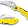 Spyderco Ladybug® 3 Salt® Hawkbill Frn Yellow* Everyday Carry