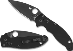 Spyderco Manix® 2 Black G-10/Black Blade* Clipit