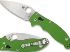 Spyderco Manix® 2 Neon Green G-10 Cpm 20Cv Exclusive* Exclusives