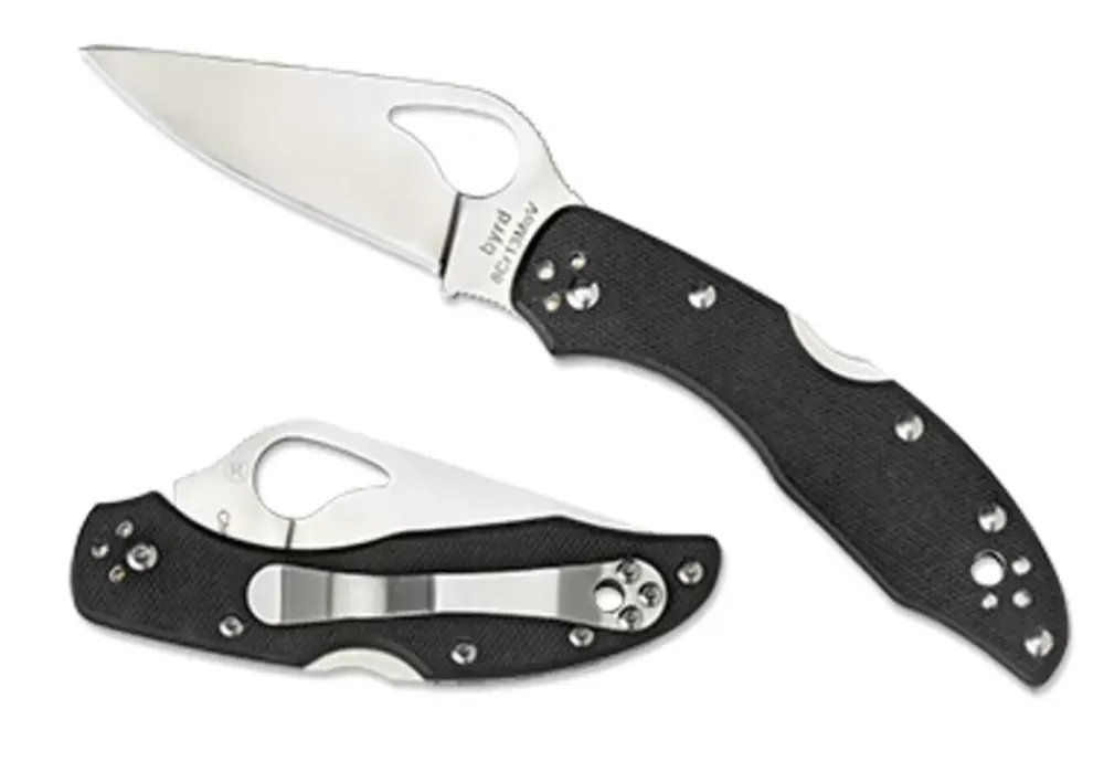 Spyderco Meadowlark® 2 G-10 Black* Byrd Knives