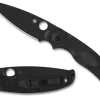 Spyderco Native Chief™ Black Lightweight Black Blade* Clipit