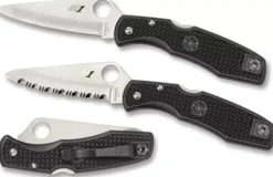 Spyderco Pacific Salt® Frn Black* Archived Products