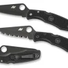 Spyderco Pacific Salt® Frn Black/Black Blade* Clipit