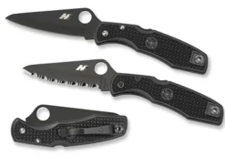 Spyderco Pacific Salt® Frn Black/Black Blade* Clipit