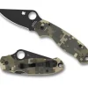 Spyderco Para® 3 G-10 Camo Black Blade* Clipit