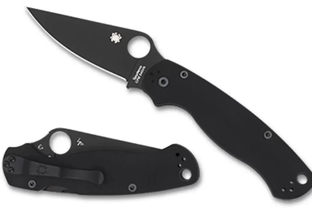 Spyderco Para Military® 2 G-10 Black/Black Blade* Clipit