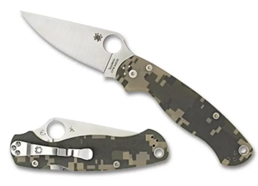 Spyderco Para Military® 2 G-10 Camo* Clipit