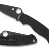 Spyderco Para Military® 2 Smooth G-10 Cpm Cru-Wear Black Blade Exclusive* Exclusives