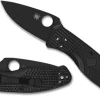 Spyderco Persistence® Lightweight Black Blade* Clipit