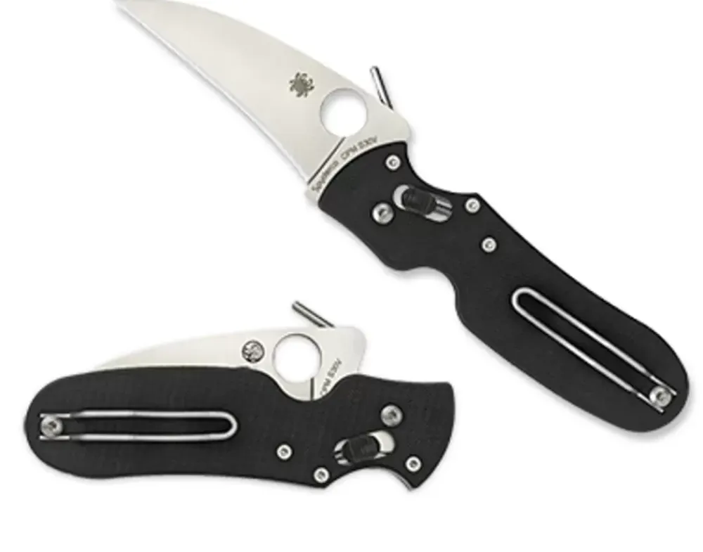 Spyderco P'Kal™ G-10 Black* Clipit