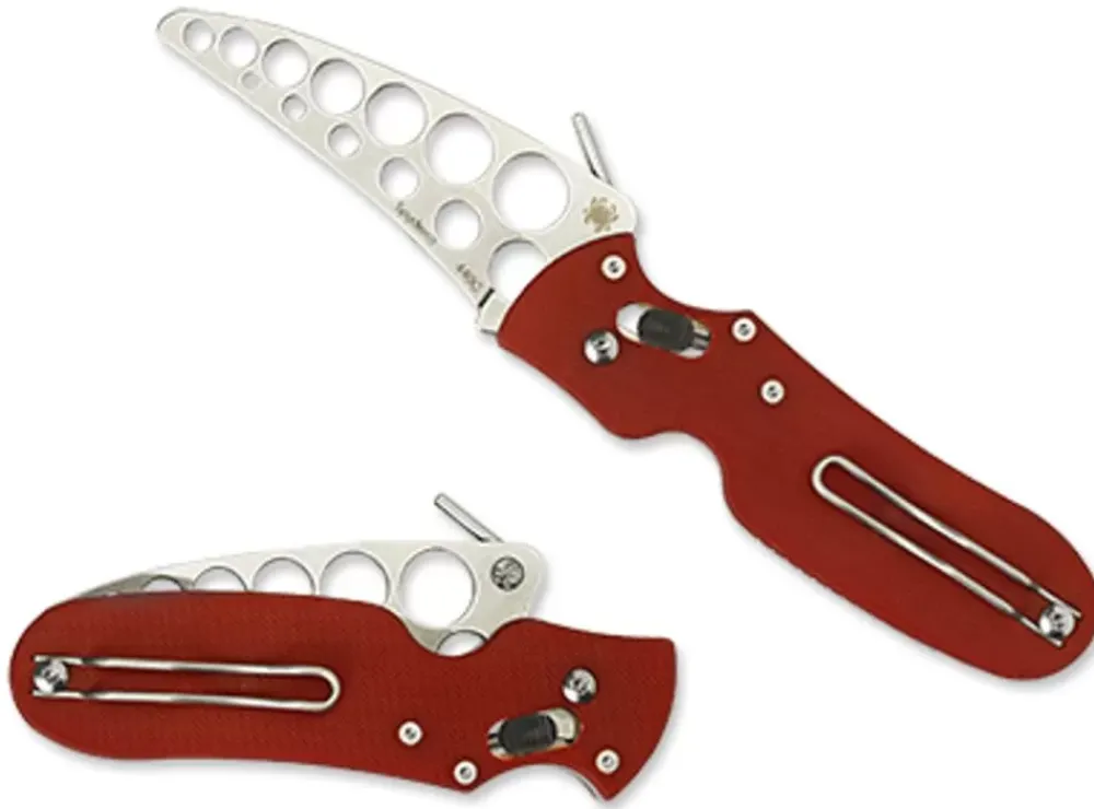 Spyderco P'Kal™ G-10 Red Trainer* Clipit