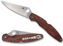 Spyderco Police™ 4 Pakkawood Hap40/Sus410 Exclusive* Exclusives