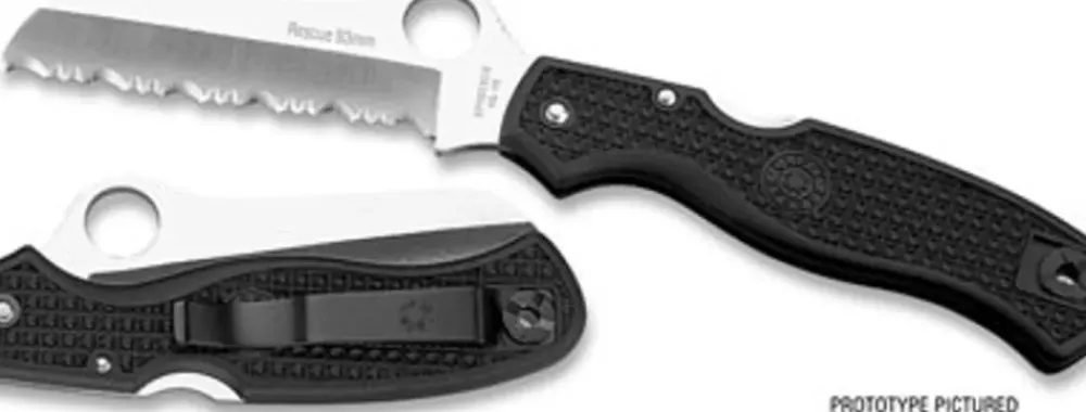 Spyderco Rescue™ 93Mm Black Frn* Archived Products