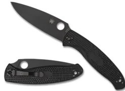 Spyderco Resilience® Lightweight Black Blade* Clipit