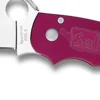 Spyderco Salsa™ Aluminum Cranberry* Archived Products