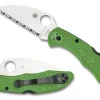Spyderco Salt® 2 Green Lc200N Wharncliffe* Clipit