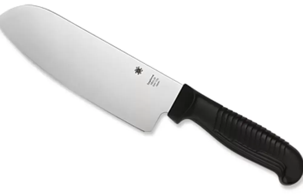 Spyderco Santoku Polypropylene Black* Fixed Blades