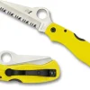 Spyderco Saver Salt™ Clipit® Yellow Frn* Clipit