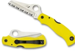 Spyderco Saver Salt™ Clipit® Yellow Frn* Clipit