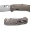 Spyderco Slysz Bowie Folder™ Titanium* Archived Products